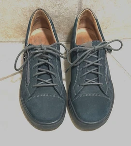 GANTER DK Blue Suede Lace-Up Side Zip Sneaker 133706 - Damen UK 5 / US 7,5 / EU 38 - Bild 1 von 15