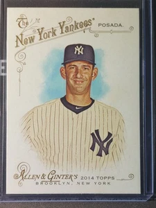 Jorge Posada 2014 Topps Allen & Ginters #24 - Picture 1 of 1