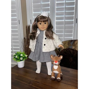 American Girl Doll Just like you TLM Brown hair and Brown Eyes - Picture 1 of 12