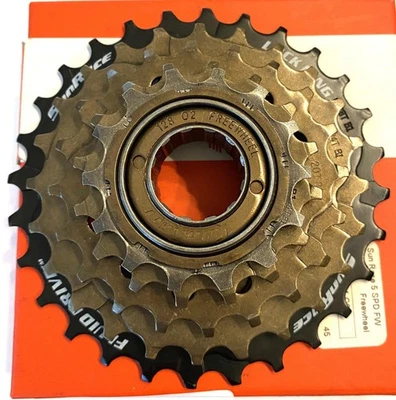 new SunRace MFM2A 5sp bicycle FREEWHEEL 14-28 - Image 1 of 4