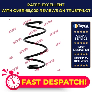 2x Coil Springs (Pair Set) fits BMW 316 F30, F31 1.6 Front 12 to 16 N13B16A KYB - Picture 1 of 8