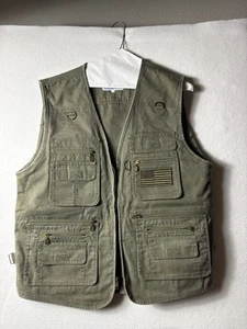 Blue Stone Safety Concealed Carry Gun Vest Olive Green Tactical Vest Size Medium - Picture 1 of 15