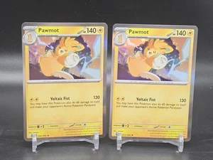 (2) Pawmot 034/094 Pokemon Fiamme Fantastiche (2025) Holo Foil Raro - Foto 1 di 2