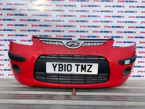 HYUNDAI I10 HATCHBACK 5DR CLASSIC MK1 PA 2010 ELECTRIC RED H4 FRONT BUMPER MARKS - Picture 1 of 16