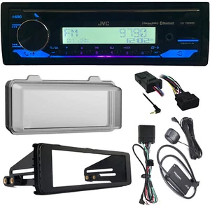 JVC Marine CD Stereo Receiver, Handlebar Controls (Harley 98-13), Accessories - Picture 1 of 7