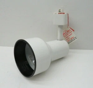 PLC Lighting TR306S-WH Track Light Fixture Head for R20 or PAR20 Lamp, White - Picture 1 of 9