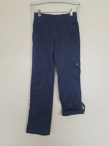 Flashlights Cargohose Gr. 72 36L neuwertig zum Krempeln blaue Damen Hose Stretch - Bild 1 von 16