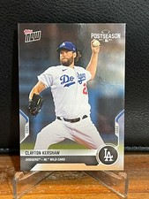 2021 Topps Now LOS ANGELES DODGERS Postseason PS-11 CLAYTON KERSHAW sp/1074