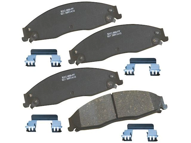 Conjunto de pastilhas de freio dianteiro 66FMRY87 para Cadillac CTS STS 2003 2004 2005 2006 2007 2008 - Imagem 1 de 1