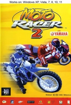 Juego PC Moto Racer 2 1998 Electronic Arts Windows 10 11 Foto 1 de 3