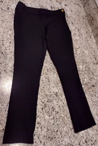 Brooks Brothers Girl's Black Stretch Pants Adjustable Waist Side Zip Size 6 - Picture 1 of 7