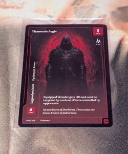 Wonders Of The First Titanscale Aegis Regular Mythic NM - Picture 1 of 2