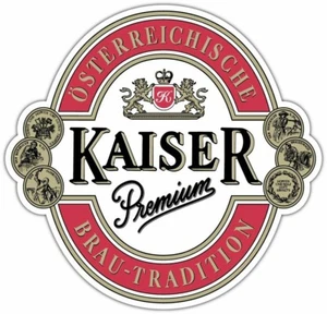 Kaiser Beer Alcohol Car Bumper Window Locker Sticker Decal 4"X5" - Picture 1 of 1