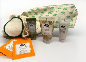 Origins Skincare Set Bag Minis Checks & Balances GinZing Plantscription + More - Picture 1 of 3