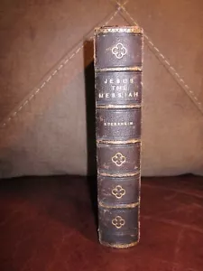 ANTIK 1890 ~ ALFRED EDERSHEIM ~ ""JESUS DER MESSIA"" ~ GEKÜRZT ~ SEHR SELTEN! - Bild 1 von 11