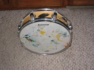 LUDWIG ACCENT CS 13 X 4" BIRCH UTILITY SNARE DRUM  Loc T - Image 1 of 3