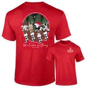 Southernology Creature was Stirring Holiday Comfort Colors T-Shirt - Bild 1 von 2