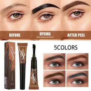 Tinte en gel para cejas impermeable para cejas Cara Peel-off tatuaje tinte semipermanente - Imagen 1 de 19