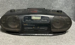 Daewoo ACD-4310 Portable CD Radio Cassette Recorder in Black – For Parts Only * - Picture 1 of 18