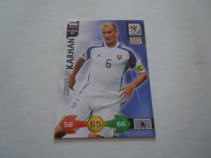 Panini Adrenalyn Card - 2010 South Africa - Slovakia - Miroslav Karhan