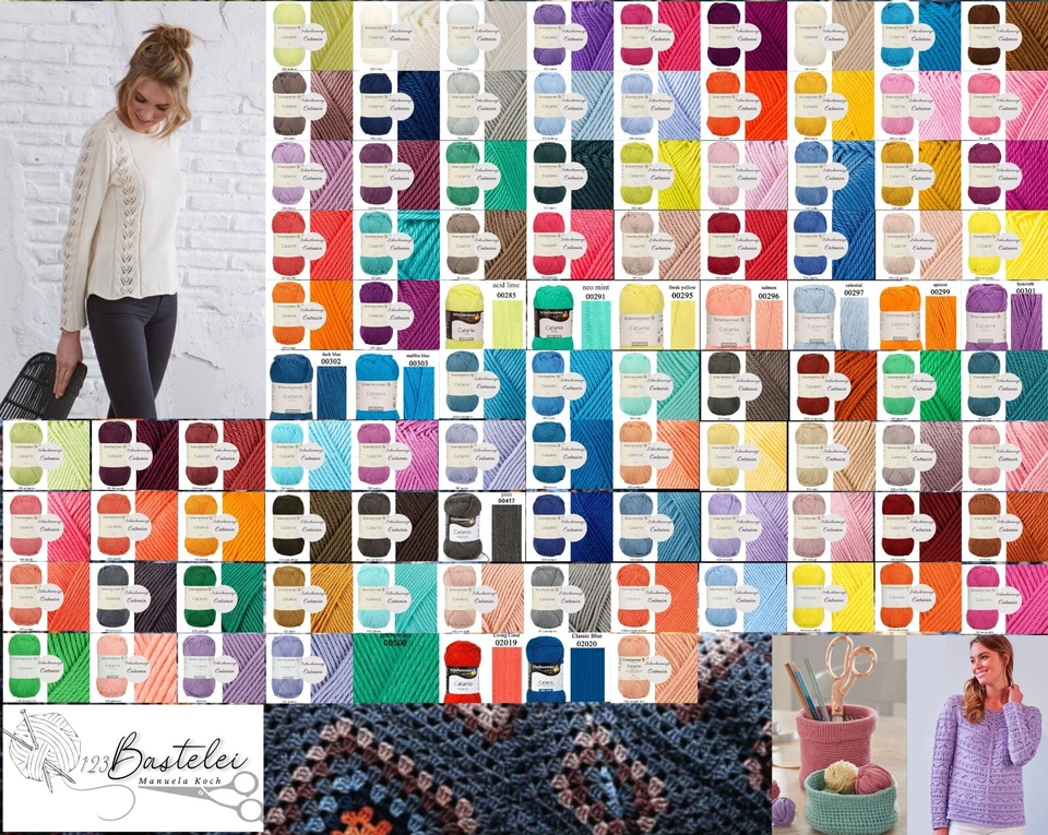 Abverkauf "Schachenmayr Catania" 50g Baumwolle uni mercerisiert gasiert gekämmt - Bild 1 von 1