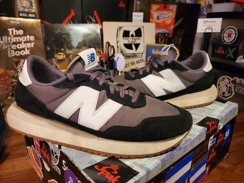 Sneakers Uomo Taglia 11 New Balance 237 Intelligent Choice Grigio Blu Bianco PreOwn