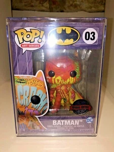 SERIE DE ARTE BATMAN NARANJA ROJO EXCLUSIVO FUNKO POP DC HEROES CÓMICS #3 - Imagen 1 de 7