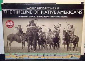 The Timeline of Native Americans Greg O'Brien (Thunder Bay Pr, 2008) HCDJ Poster - Picture 1 of 5