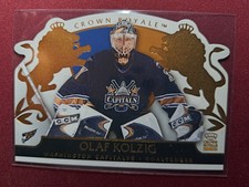 Olaf Kolzig 2002-03 Pacific Crown Royale #100 Washington Capitals NHL Card