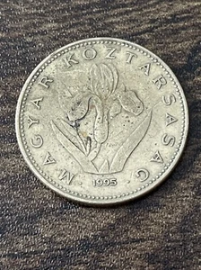 1995 Hungary 20 Forint Bronze Actual Coin TK5916* - Picture 1 of 3