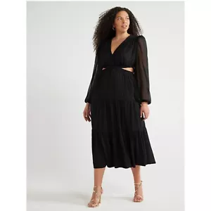 Sofia Vergara Cutout Maxi Dress Small - Picture 1 of 2