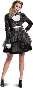 New JACK SKELLINGTON Dress Halloween Costume by Disguise * Size SMALL (4-6) - Picture 1 of 2