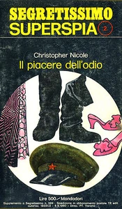 LIBRO - SEGRETISSIMO SUPERSPIA N.2 IL PIACERE DELL'ODIO - Picture 1 of 1