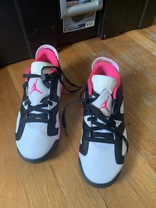 Nike Air Jordan 6 Retro Low 'Fierce Pink' 768878-061 GS size 6y(44RG) - Picture 1 of 15