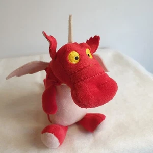 Peluche giocattolo morbido Room on the Broom drago rosso Julia Donaldson Aurora - Foto 1 di 6