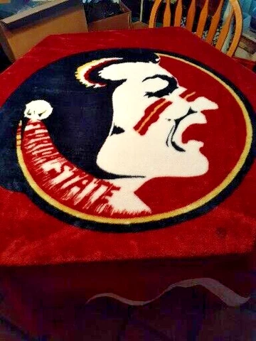 Florida State Seminoles FSU NCAA 60 x 80 Plush Throw Blanket Northwest Company Cover