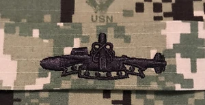 US Navy SSBN Deterrent Badge NWU Type III Sew-On Submarine USN - Picture 1 of 2