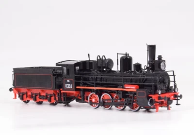 1/87 Soviet Railway Shunting OV Type Mainline Freight Steam Locomotive Train Toy - Image 1 of 4