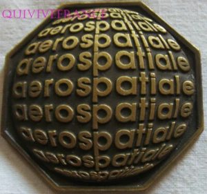 MED12119 - MEDAILLE AEROSPATIALE HELICOPTERES 1971-1991 attribuée - Picture 1 of 2