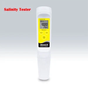 Medidor de salinidad impermeable 4 en 1 temperatura comprobador de conductividad TDS precisión 1% F.S. - Imagen 1 de 3