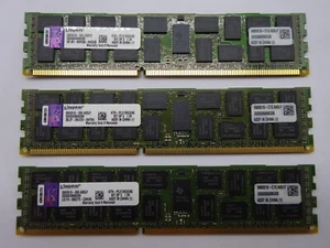 Kingston 24GB (3x8GB) Server-DDR3 KTH-PL313K3/24G KIT OF 3 1.5V #RX108 - Bild 1 von 2