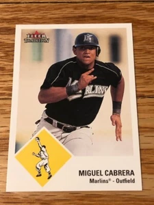 Miguel Cabrera 2003 Fleer Tradition Update Rookie Card RC #U131 - QTY - Picture 1 of 1