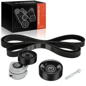 3x Serpentine Belt Drive Component Kit for Ford Ranger Mazda 2007-2008 V6 3.0L - Picture 1 of 9