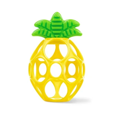 Bright Starts Oball Easy Grasp Pineapple Teether Toy, Hold My Own...  - Image 1 of 4
