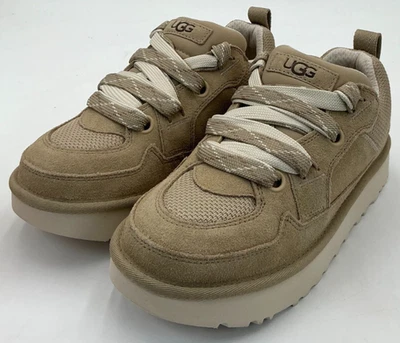 Zapatillas deportivas Ugg Lo Lowmel para hombre talla 7 de gamuza semilla de mostaza nuevas en caja Foto 1 de 4