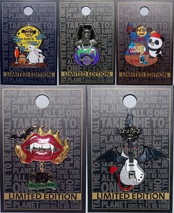 Hard Rock Cafe JAPAN Year 2025 Halloween Autumn Set Pins - Picture 1 of 6