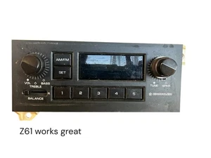 1984-2001 Dodge Chrysler Jeep Ram AM FM Radio Head Unit Stereo 4311956 - Picture 1 of 2