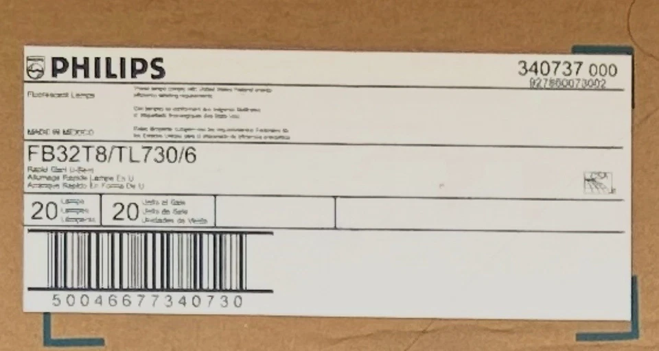 PHILIPS FB32T8/TL730/6 NEW BULB  /  SOLD INDIVIDUALLY - Image 1 of 1