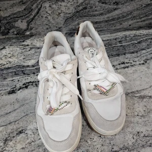 Loeffler Randall Zapatos 6 Zapatillas KIREA RIBETE PELO DE BECERRO - Imagen 1 de 4