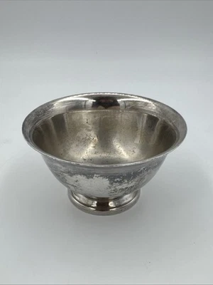 Cuenco astilla Reed & Barton 14 diseño Paul Revere 3,5" Foto 1 de 4